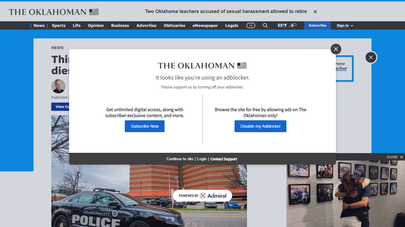 Oklahoma County jail reports third death in four days